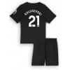 Baby Fußballbekleidung Tottenham Hotspur Dejan Kulusevski #21 Auswärtstrikot 2025-26 Kurzarm (+ kurze hosen)